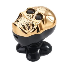 Six-in-one multifunctional new skull head electric shaver (Color: Gold)