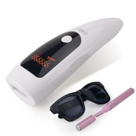 Laser hair removal device home whole body IPL hair removal device (Option: White-AU Plug)