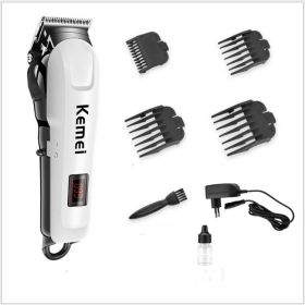 Pet shaver electric clipper set (Option: White-UK)