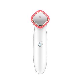 Home Facial Photon Rejuvenation Equipment (Option: White-English-USB)