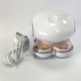 Ladies Four Heads 360 Degree Rotating Electric Hair Removal Device (Option: EU)
