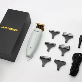 Electric Hair Clipper Hollow Knife (Option: KM1931-USB)